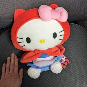 Hello Kitty Little Red Riding Hood 10.6" Plush - New with tag (Round1 Exclusive)